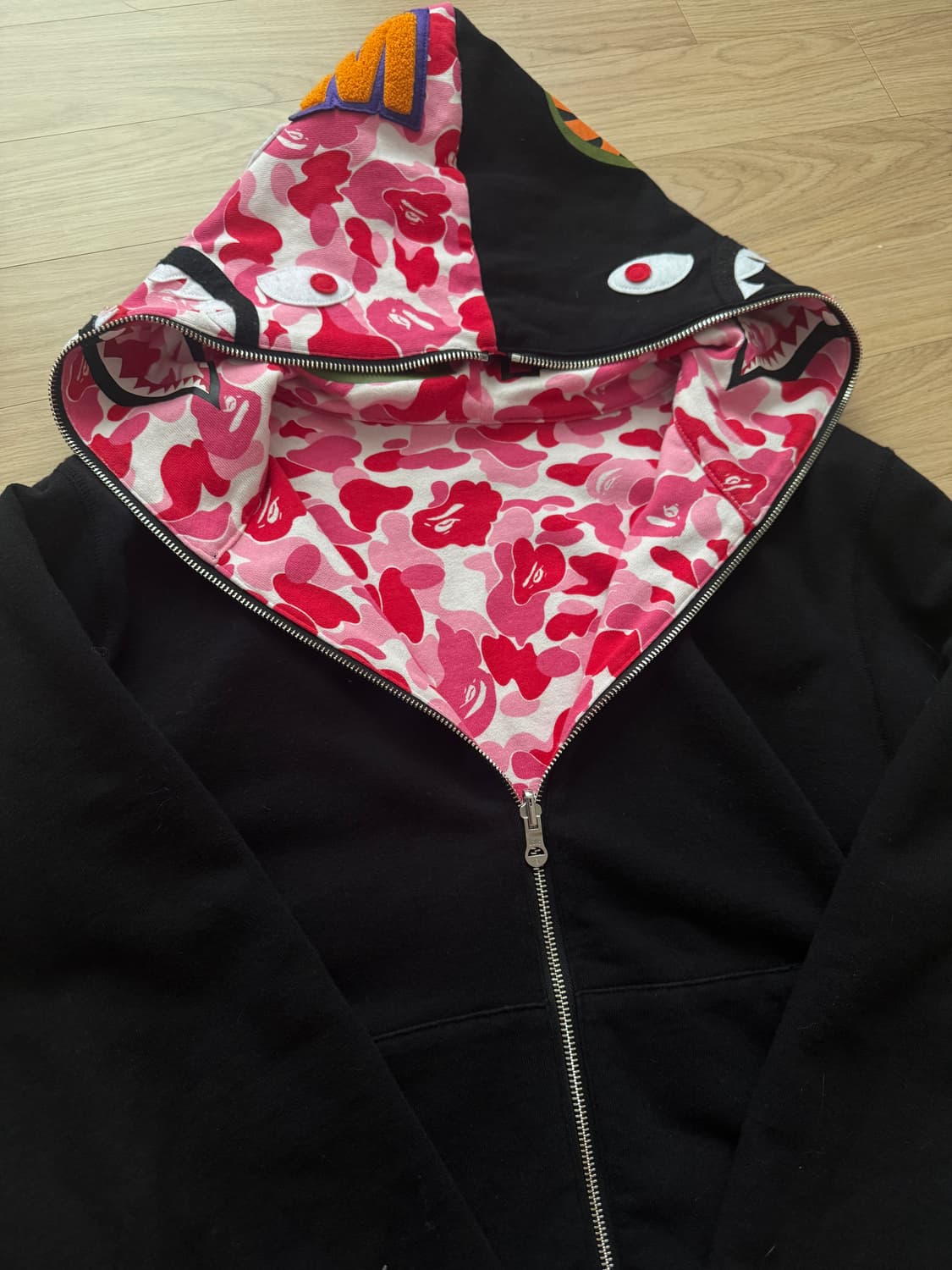 베이프 리버시블 후드집업 상품이미지1