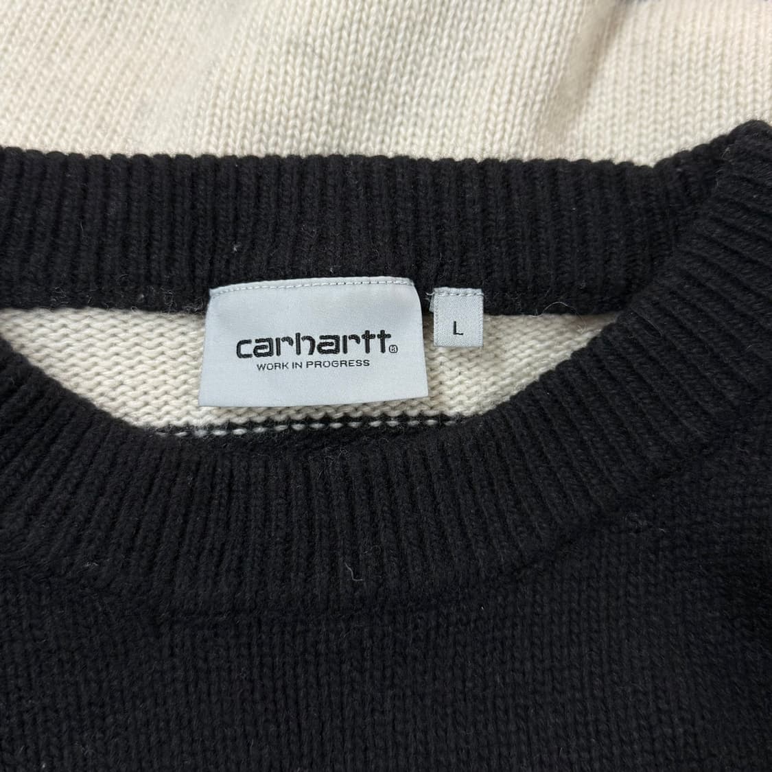 [L] 칼하트 WIP 알빈 스트라이프 긴팔 니트 상품이미지6