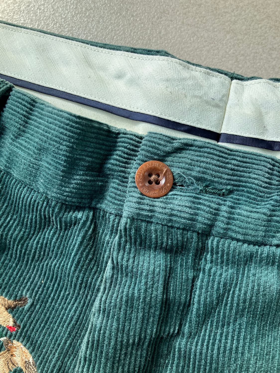 Polo 폴로 랄프로렌 청둥오리 자수 코듀로이 팬츠 상품이미지4