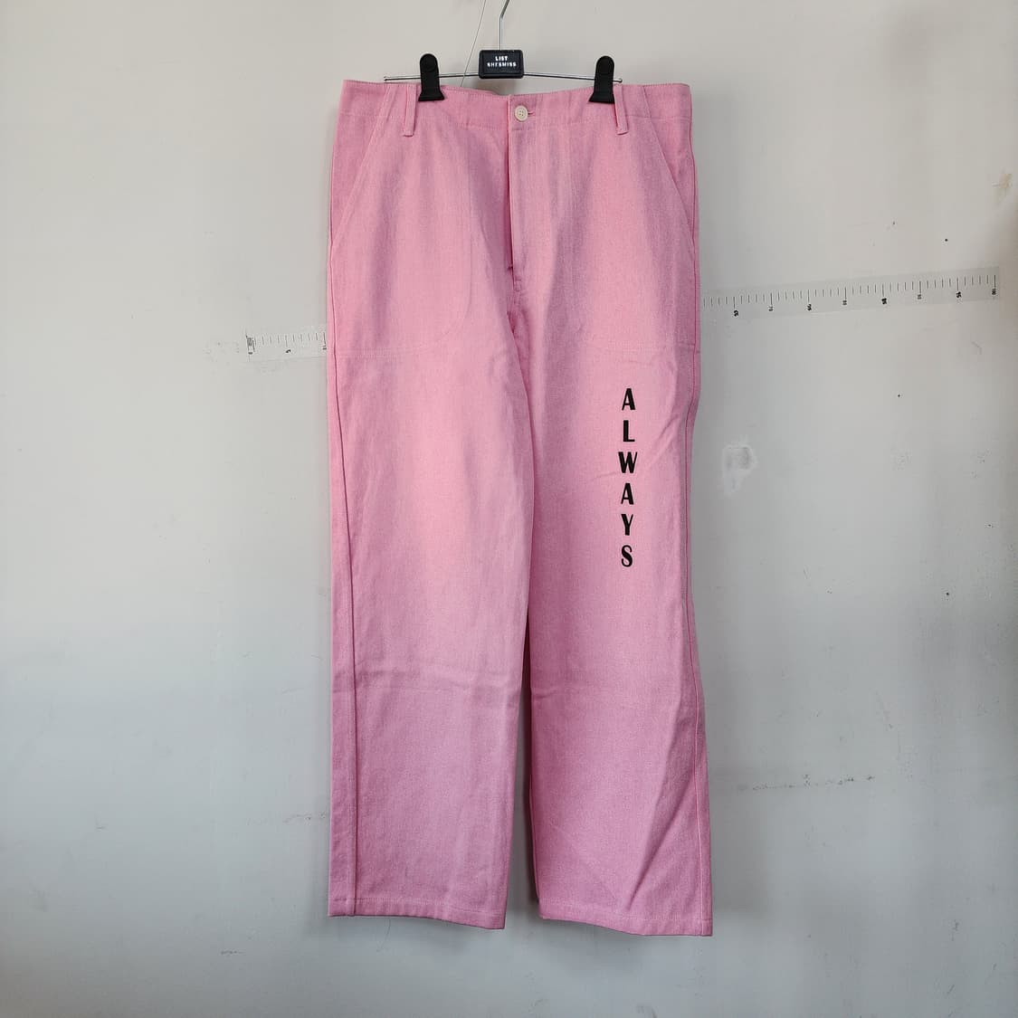 챈스 올웨이즈 핑크색 면바지 상품이미지1