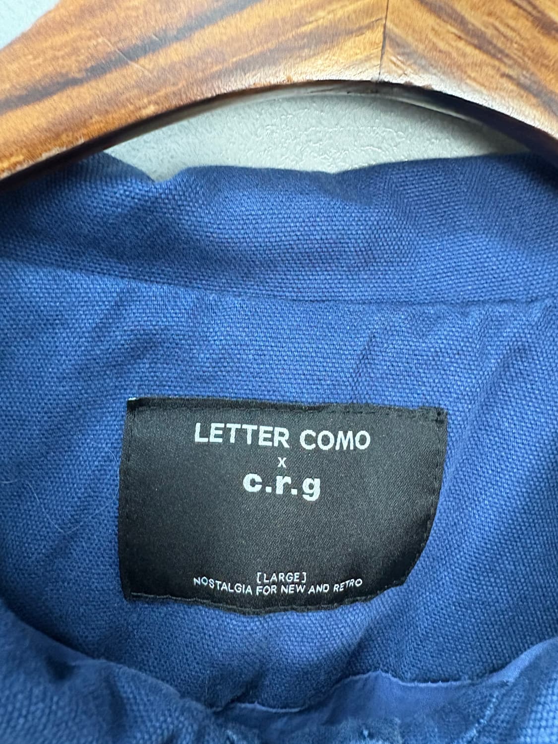 레테르코모 플레이 프렌츠워크 블루 자켓 A2743 상품이미지5