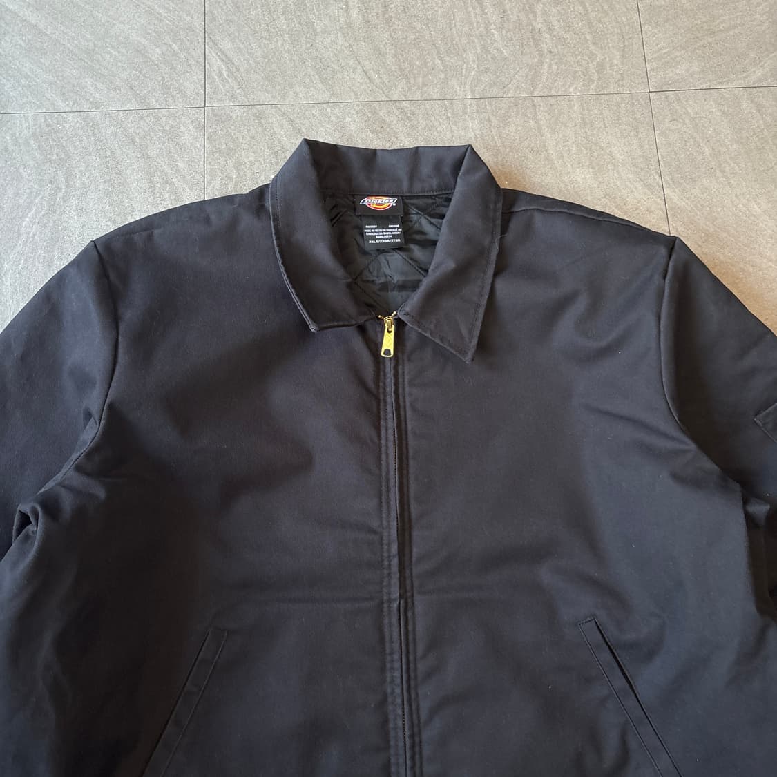 디키즈 정품 아이젠하워 누빔 블랙 워크 자켓  상품이미지3