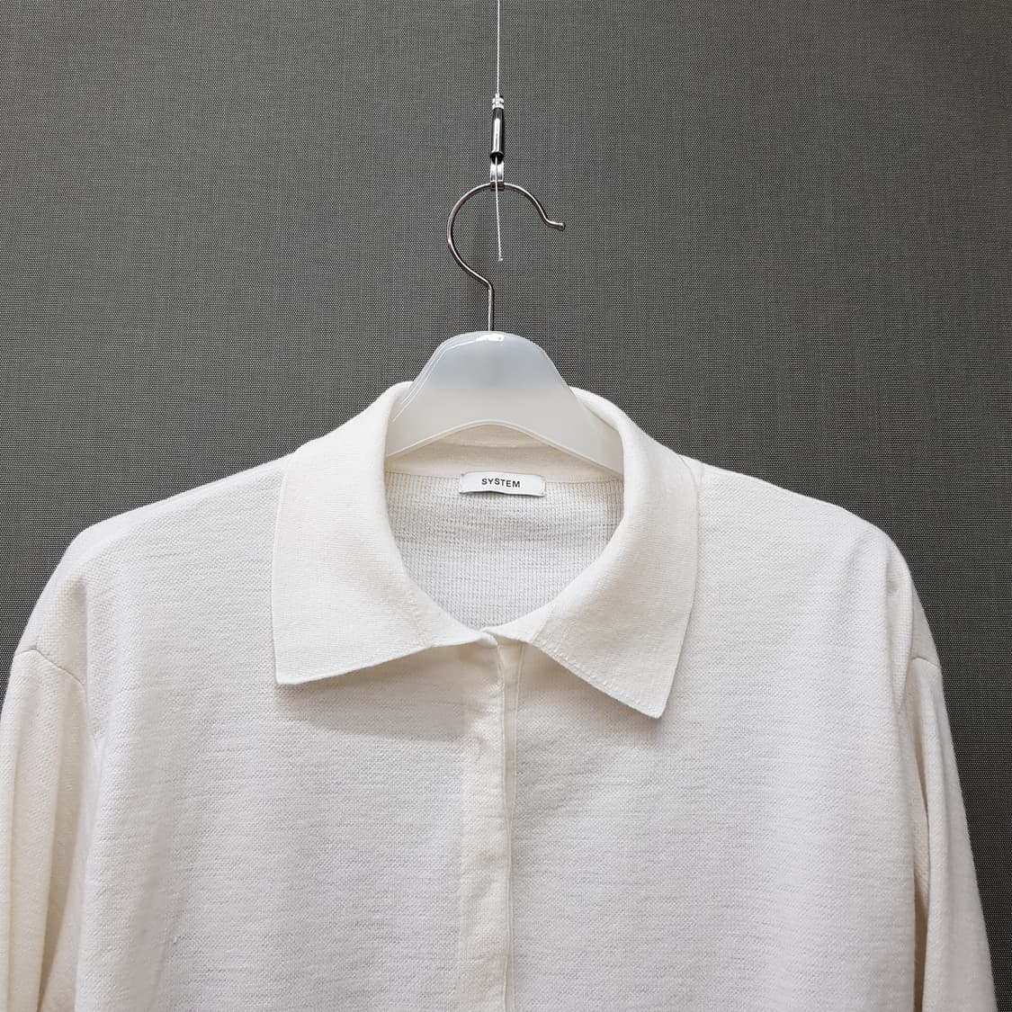 한섬 시스템 2024  레이어드 카라 니트 F사이즈 상품이미지3