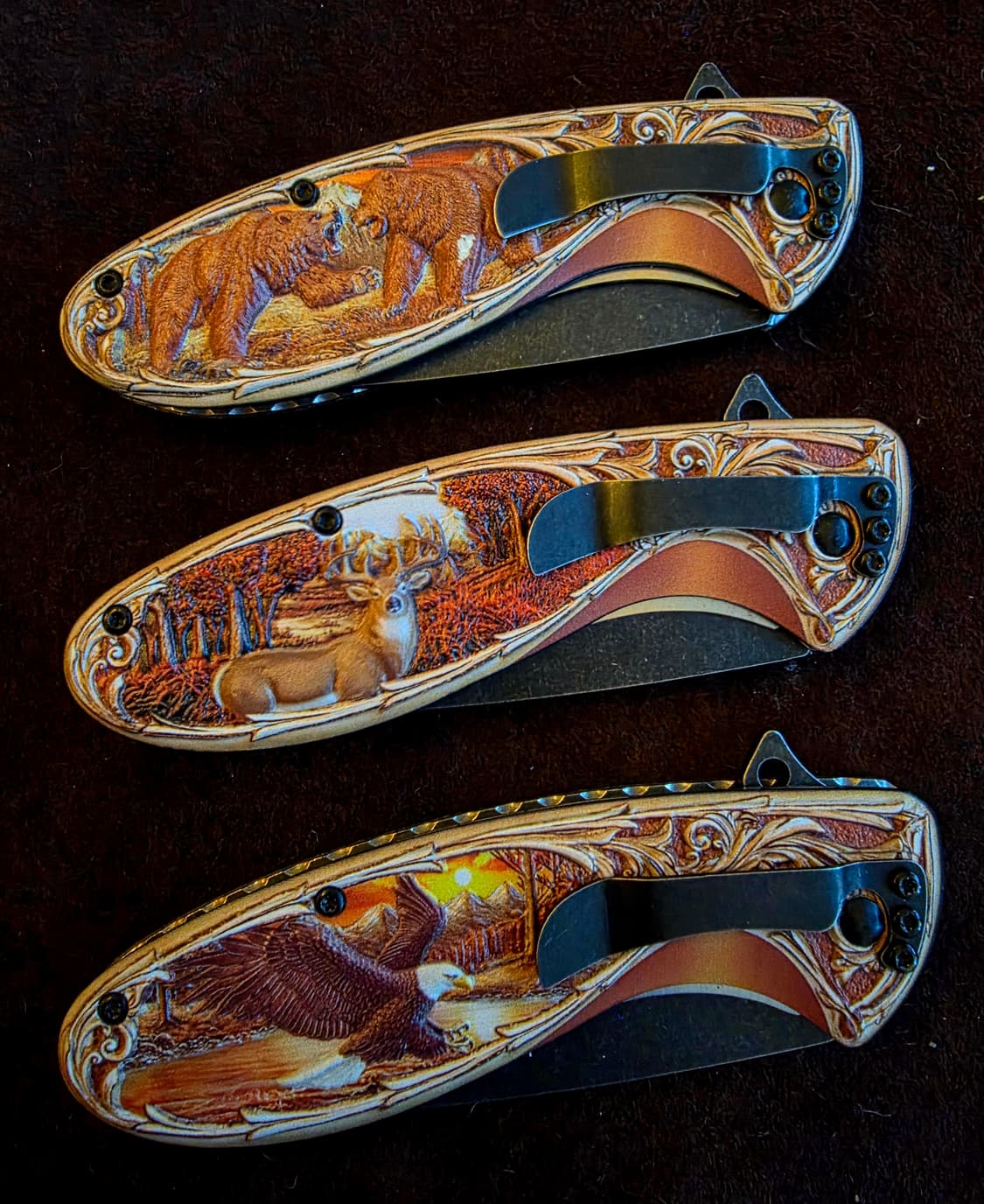 러시아수입 헌팅 캠핑나이프 (개별 가격) 상품이미지2