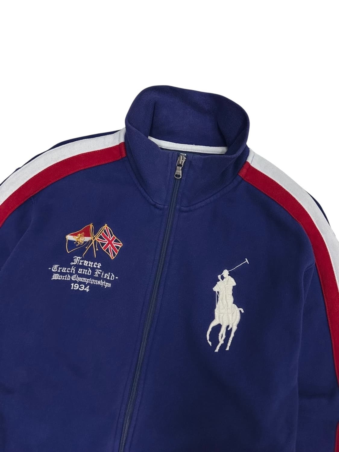 폴로 프랑스 트랙탑 져지 블루네이비 (M) 상품이미지2
