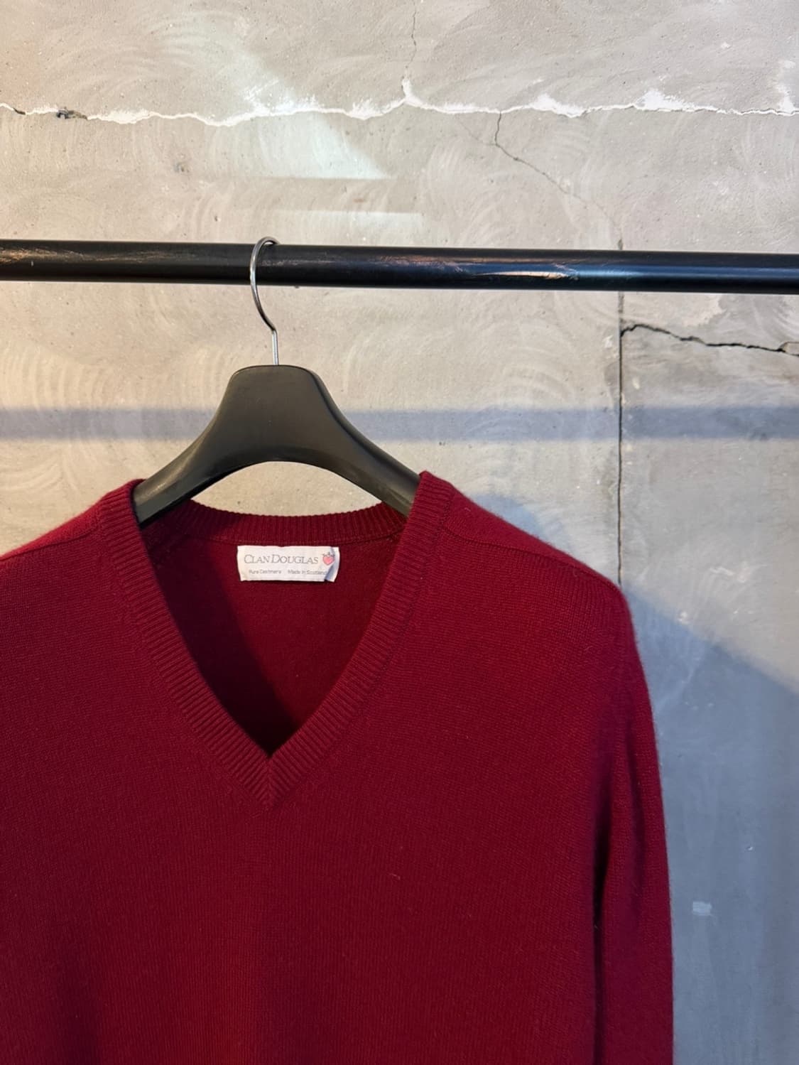 클랜 더글라스 스코티쉬 캐시미어 니트 100~105 상품이미지4