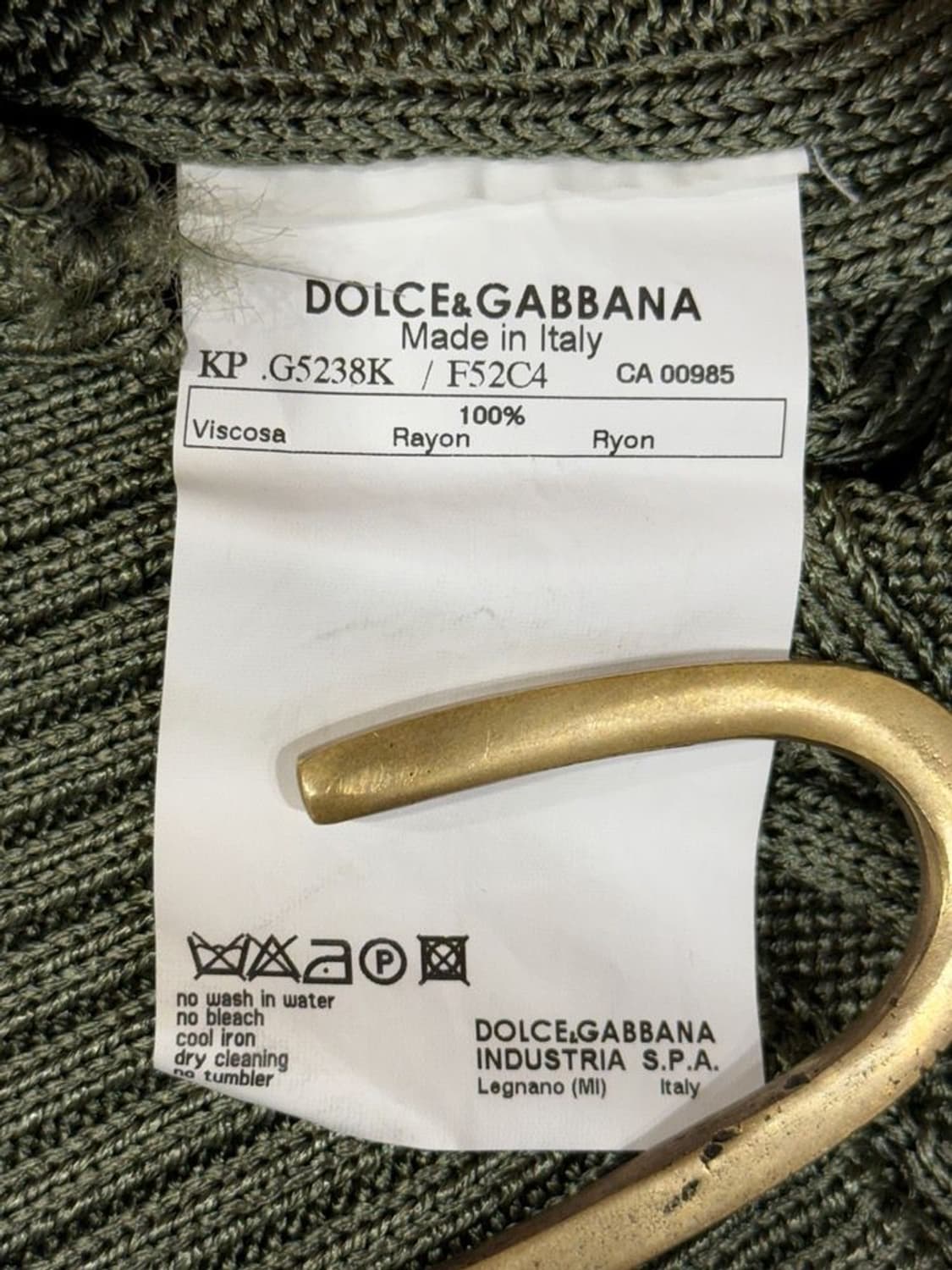돌체앤가바나 레이온 니트  상품이미지9