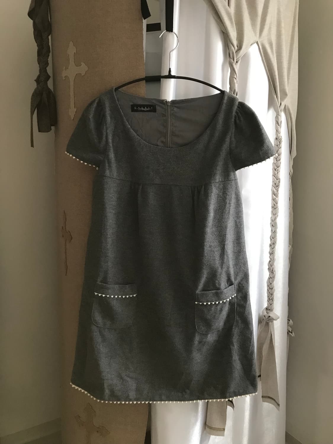 vintage grey pocket one-piece 상품이미지8