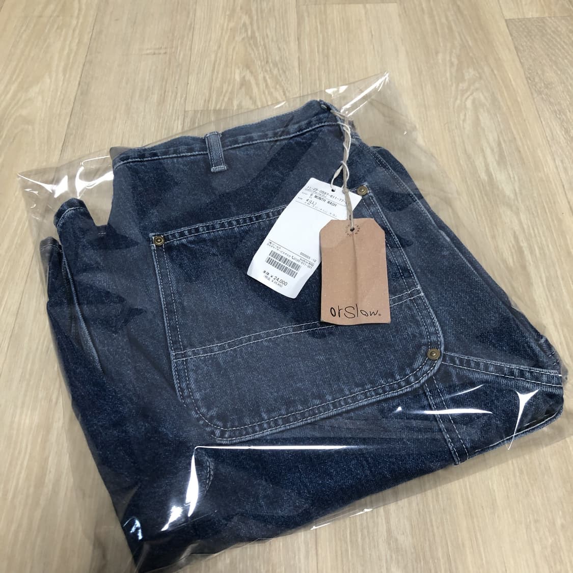 (4) 새상품 오어슬로우 Orslow 6month 페인터 팬츠 반바지 상품이미지10