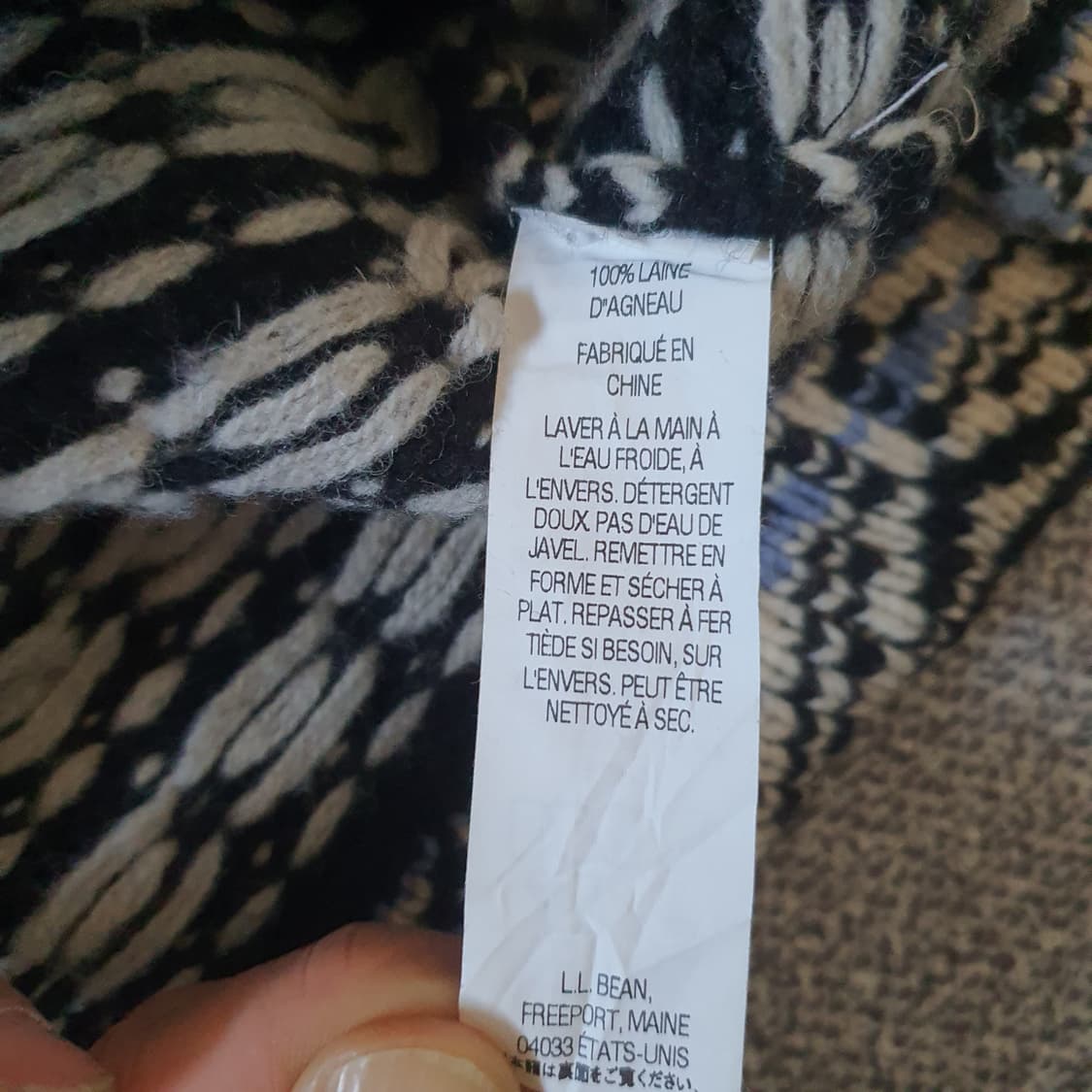 L.L.Bean노르딕 패턴 니트 가디건 no.36 상품이미지5