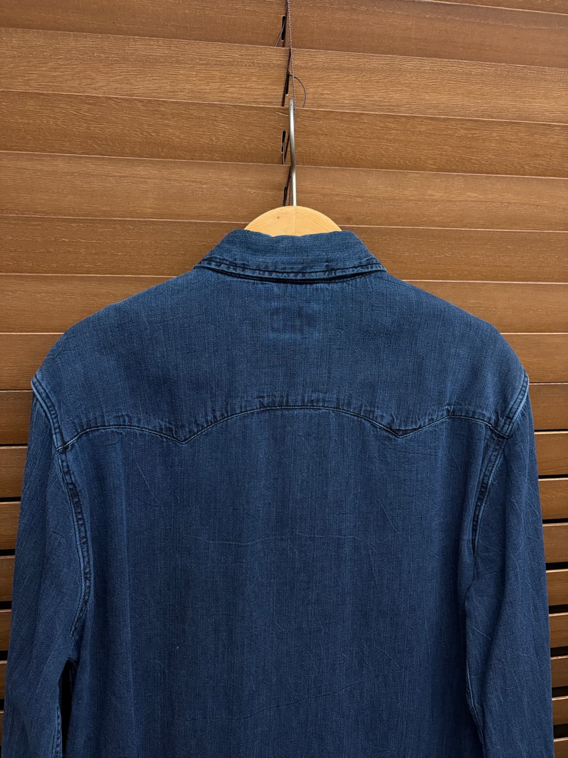 리바이스 빈티지 클래식 웨스턴 스탠다드 데님셔츠 청남방 상품이미지8