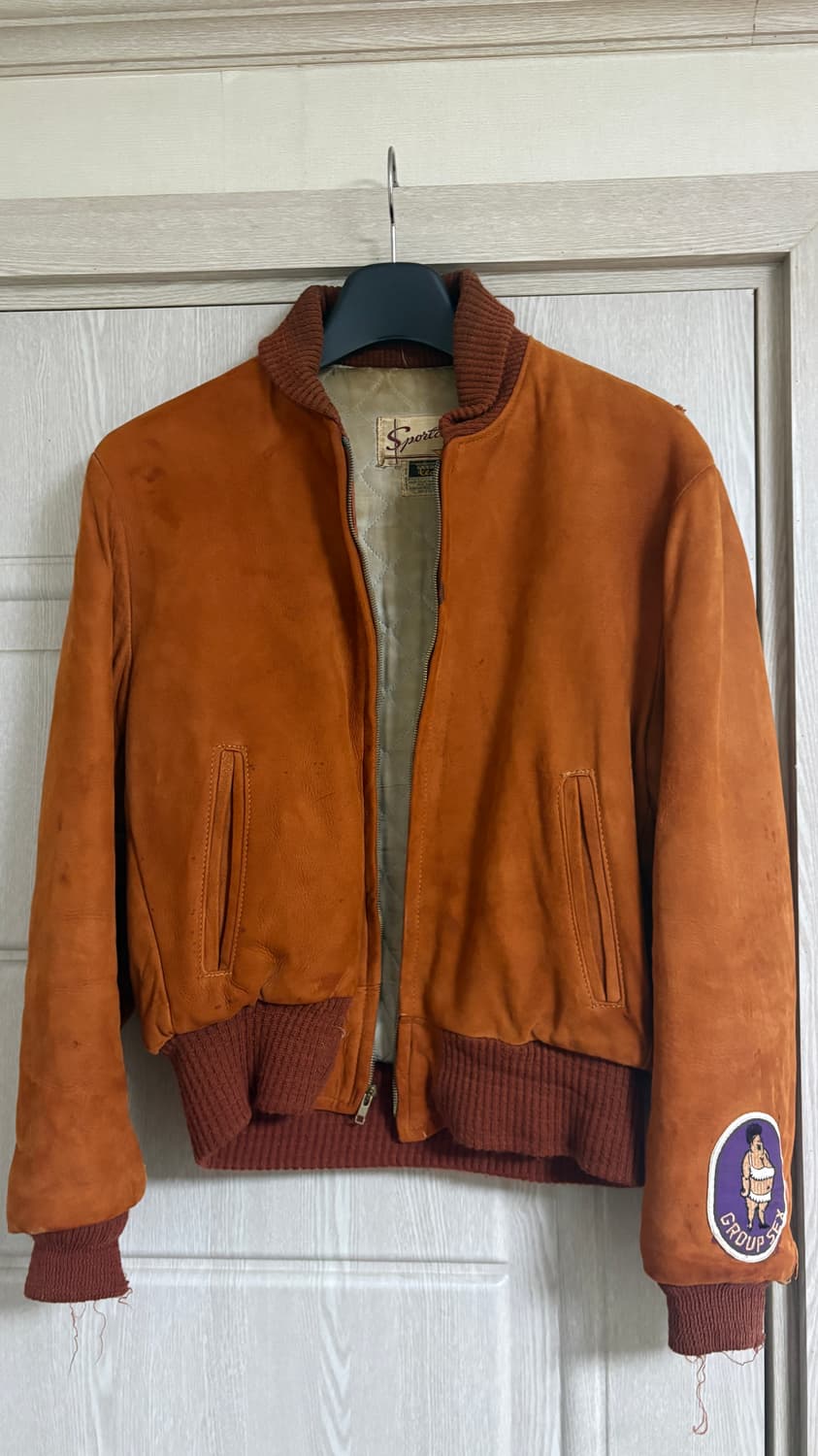 sportclad suede jacket 60s 빈티지 스웨이드 상품이미지1