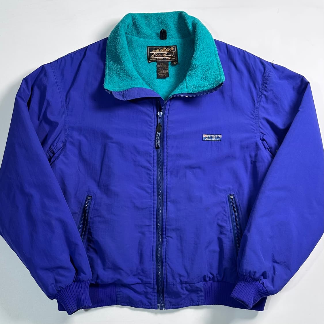 80s 에디바우어 나일론 봄버 자켓 상품이미지1