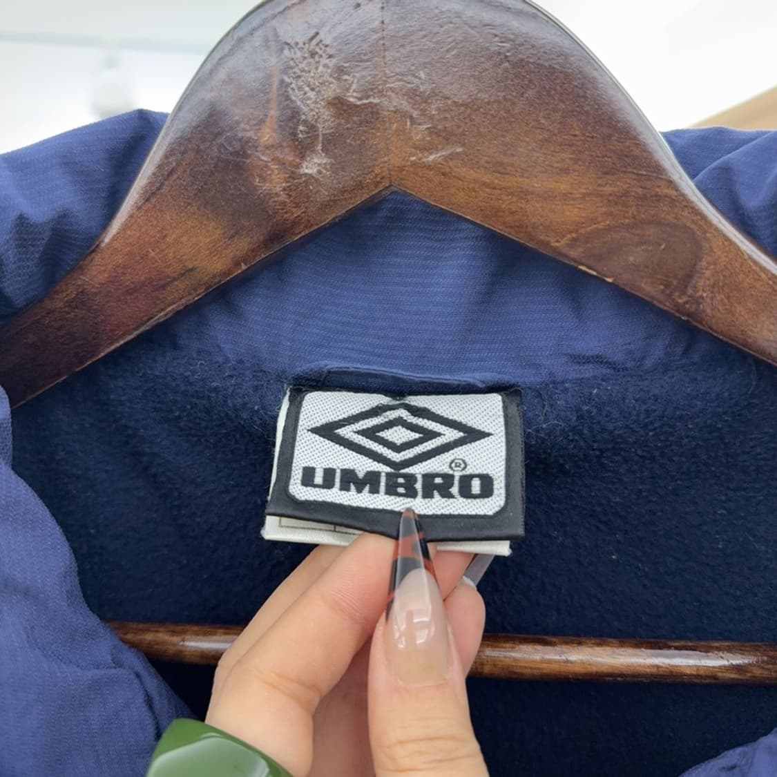 엄브로 올드스쿨 레트로 00's 바람막이 아노락 S C08362 상품이미지5