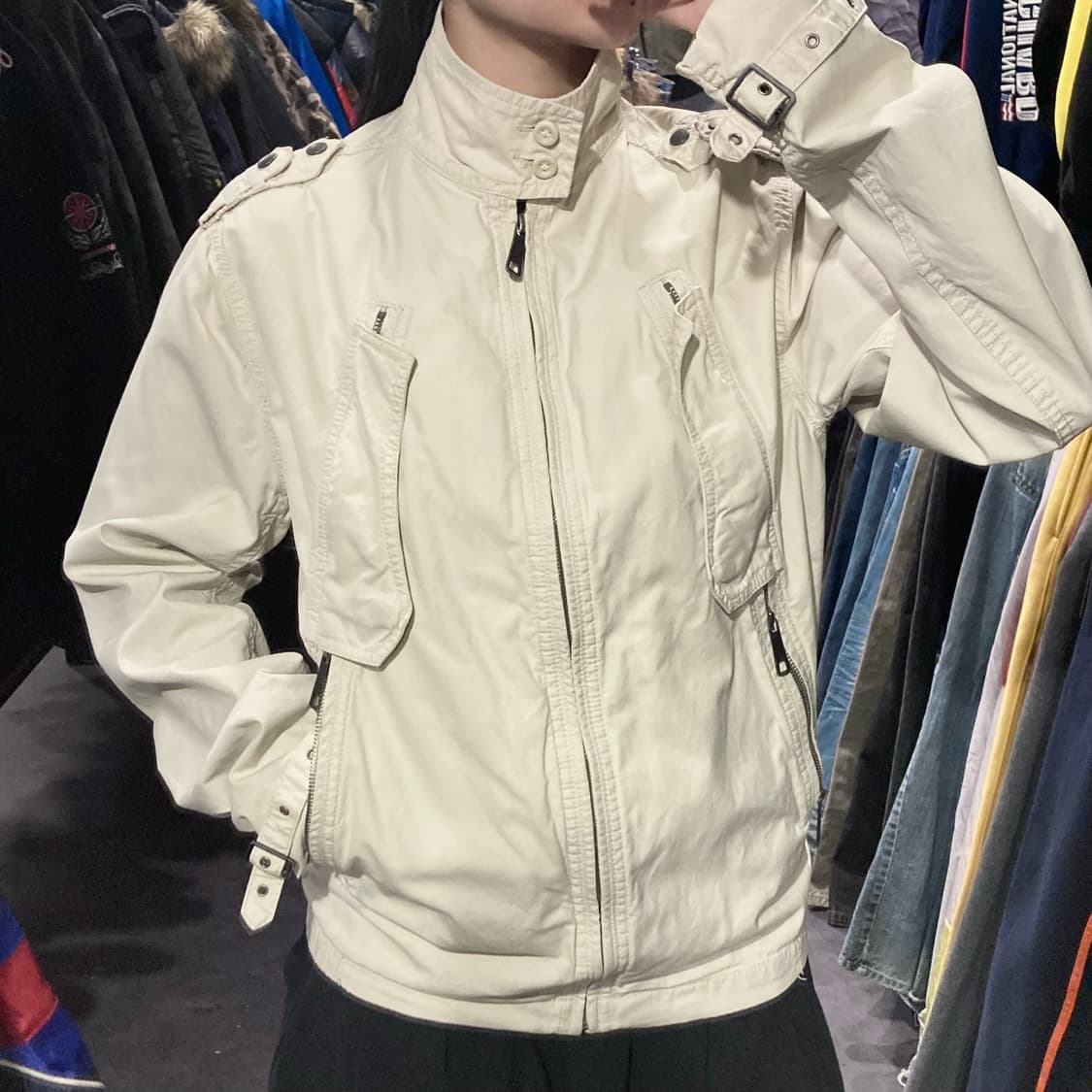  [IM]디젤 필드자켓 자켓 아이보리 상품이미지2