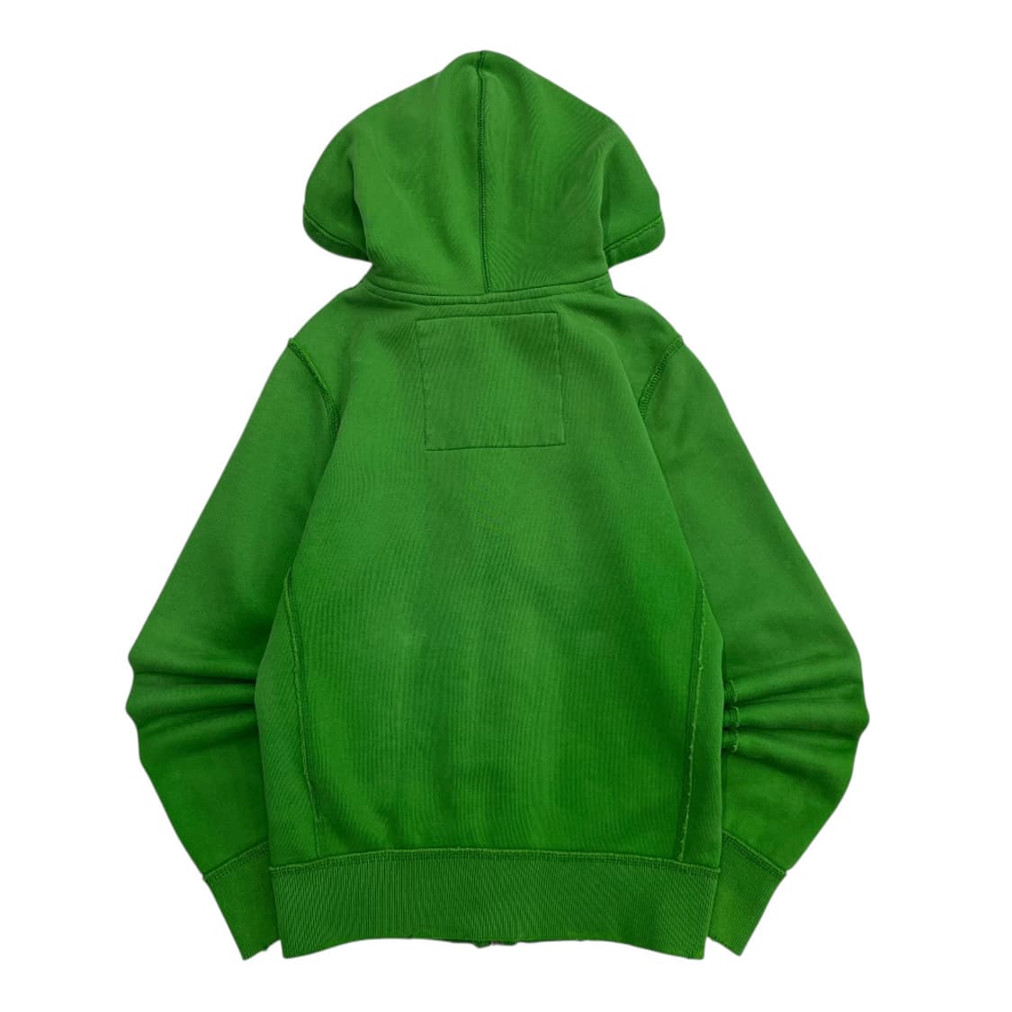 아베크롬비 센터 패치로고 빈티지그린 후드집업 S 상품이미지3