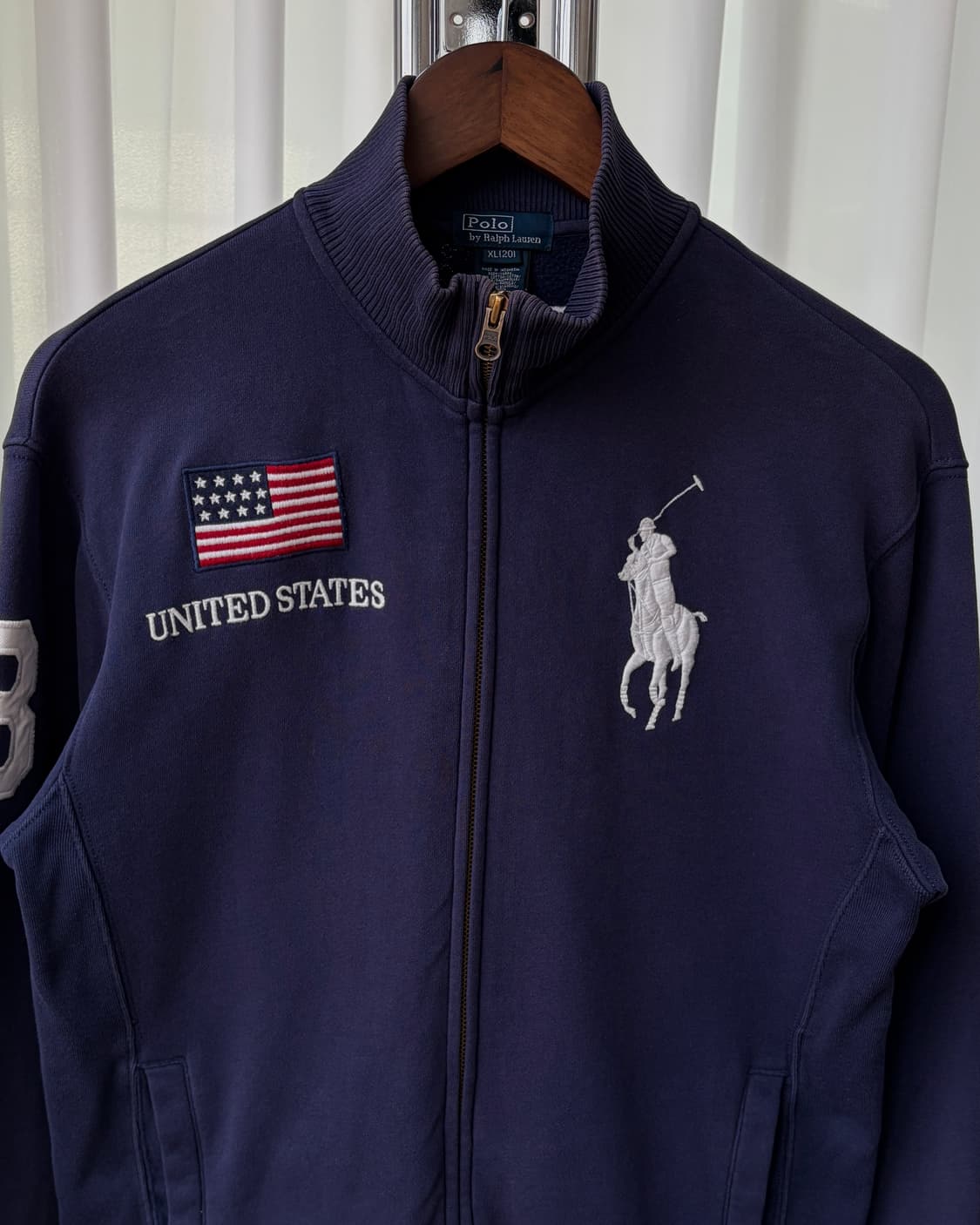 [M]폴로 랄프로렌 빅포니 USA 성조기 치프키프 집업 상품이미지6