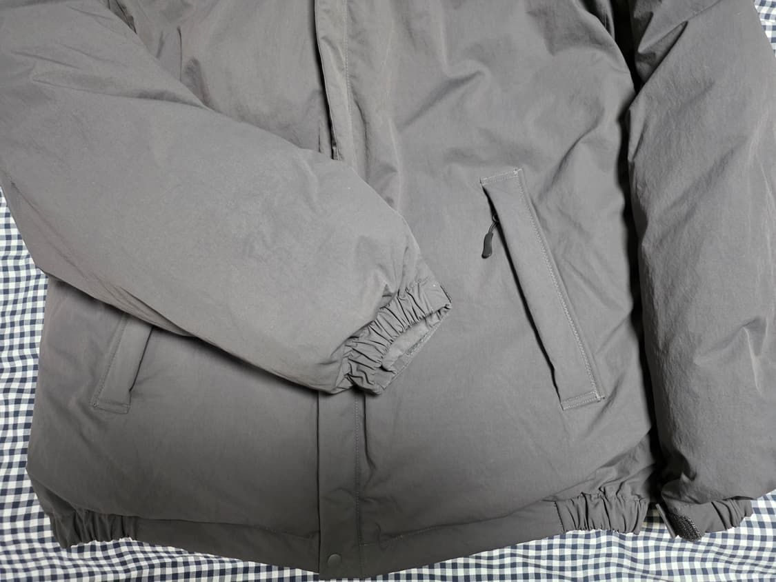 듀테로 뮤지엄피스 구스 다운 패딩 다크그레이 L 상품이미지3