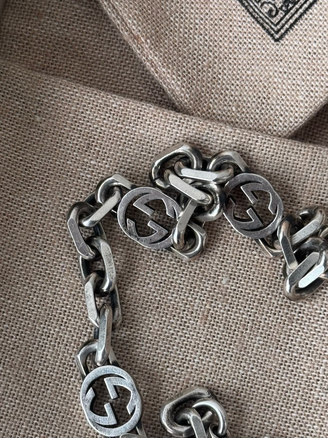 구찌 인터로킹 G 팔찌 스털링 실버 16 내일까지만 27🤍🤍 상품이미지4