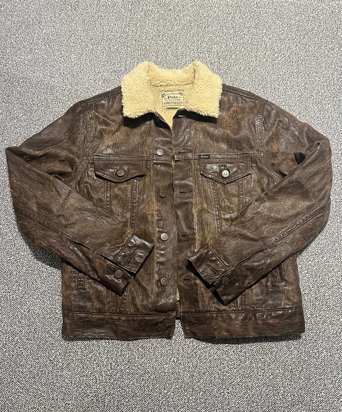Polo Ralph Lauren Fleece Lined Trucker S 상품이미지1