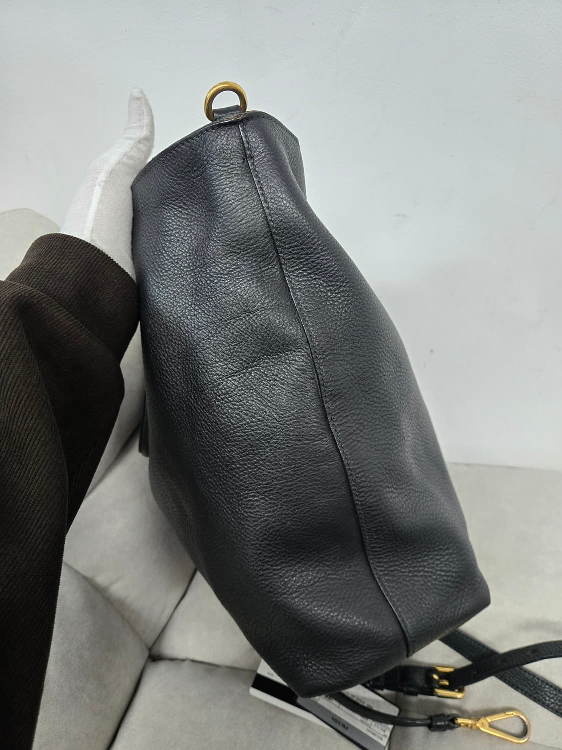 [보증서 정품] 프라다 가죽 토트 숄더백 상품이미지4