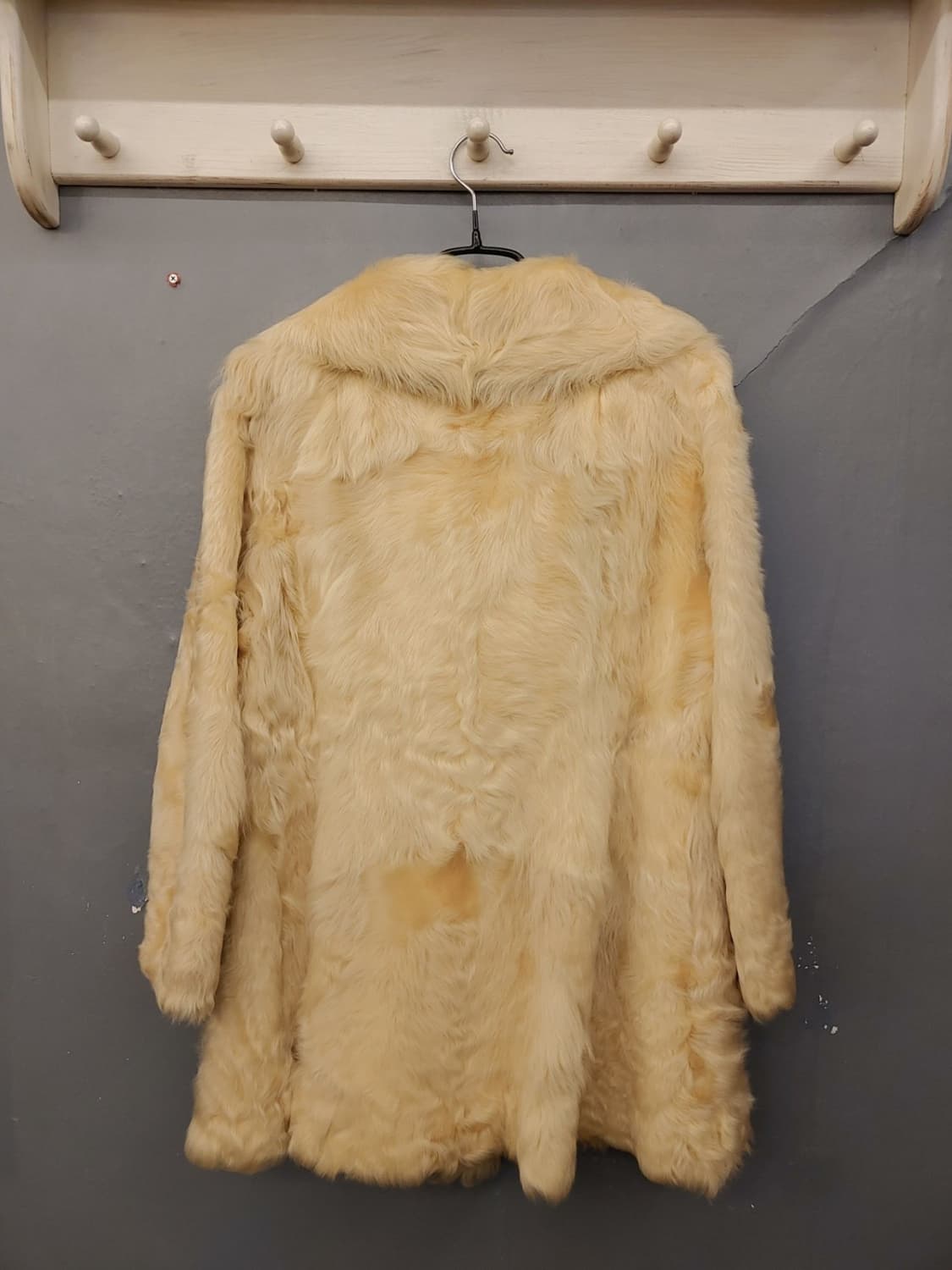 일본빈티지 리얼양털코트 상품이미지5