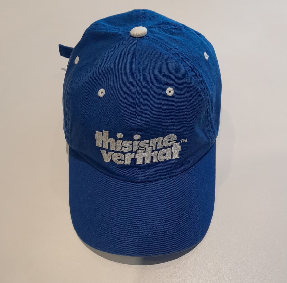 💥디스이즈네버댓 볼캡 (블루)
 상품이미지2