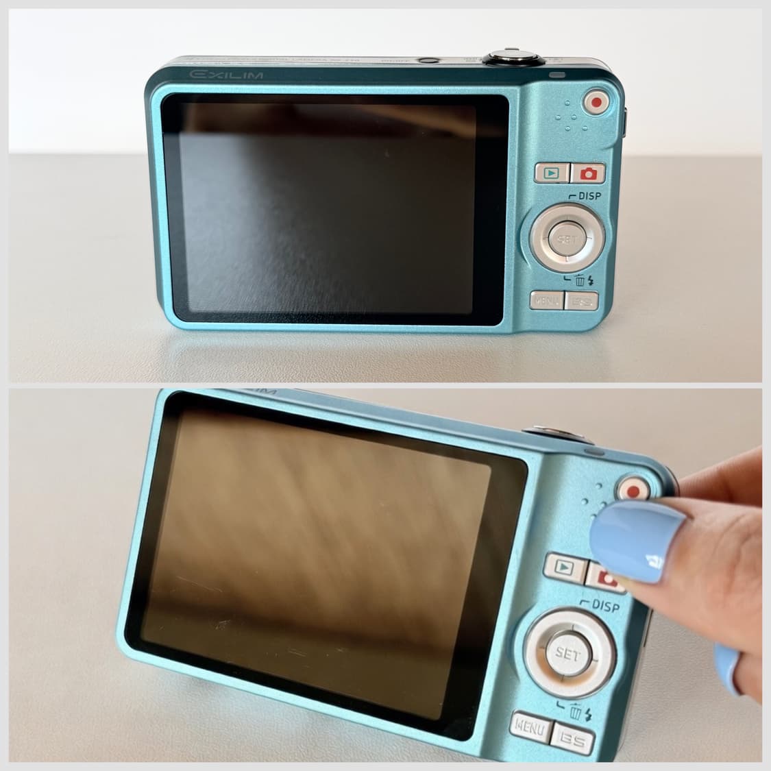 💙 츄 픽 업그레이드 버전💙카시오 엑슬림 EX-Z90 아쿠아블루🐬 상품이미지6