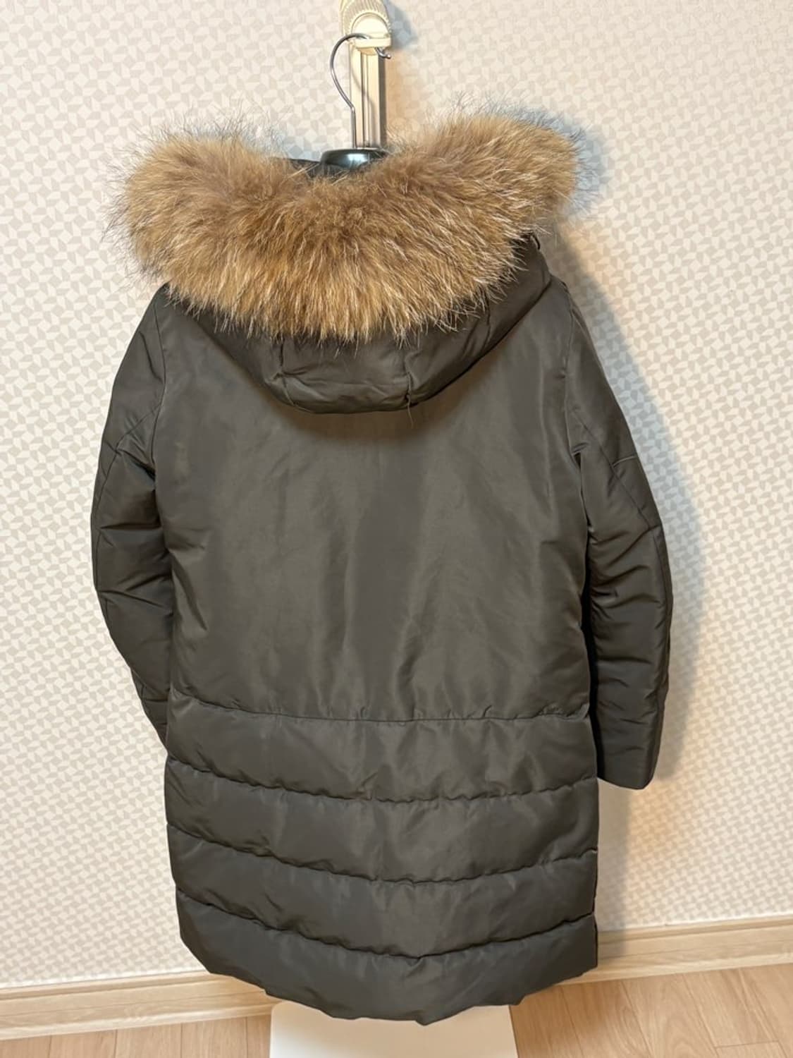 이태리 두노 DUNO 라쿤퍼 다운 프리미엄 롱패딩  상품이미지5