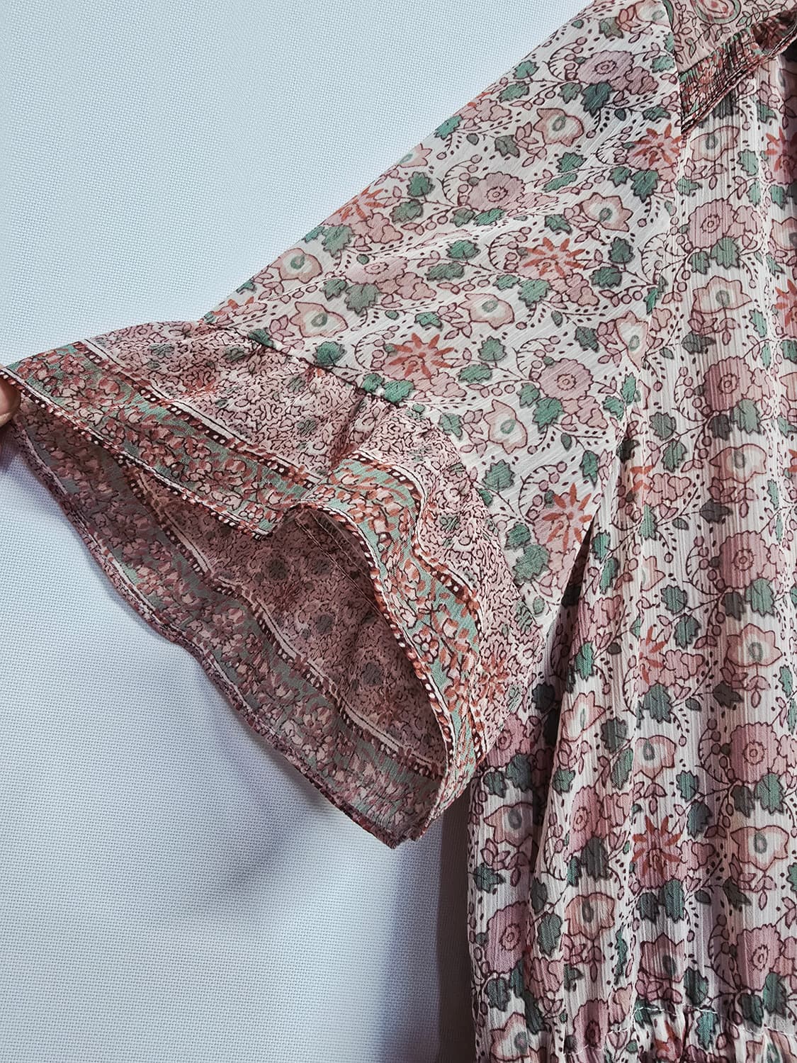 thursday island 플라워 패턴 롱 원피스 캉캉 스타일m 상품이미지4