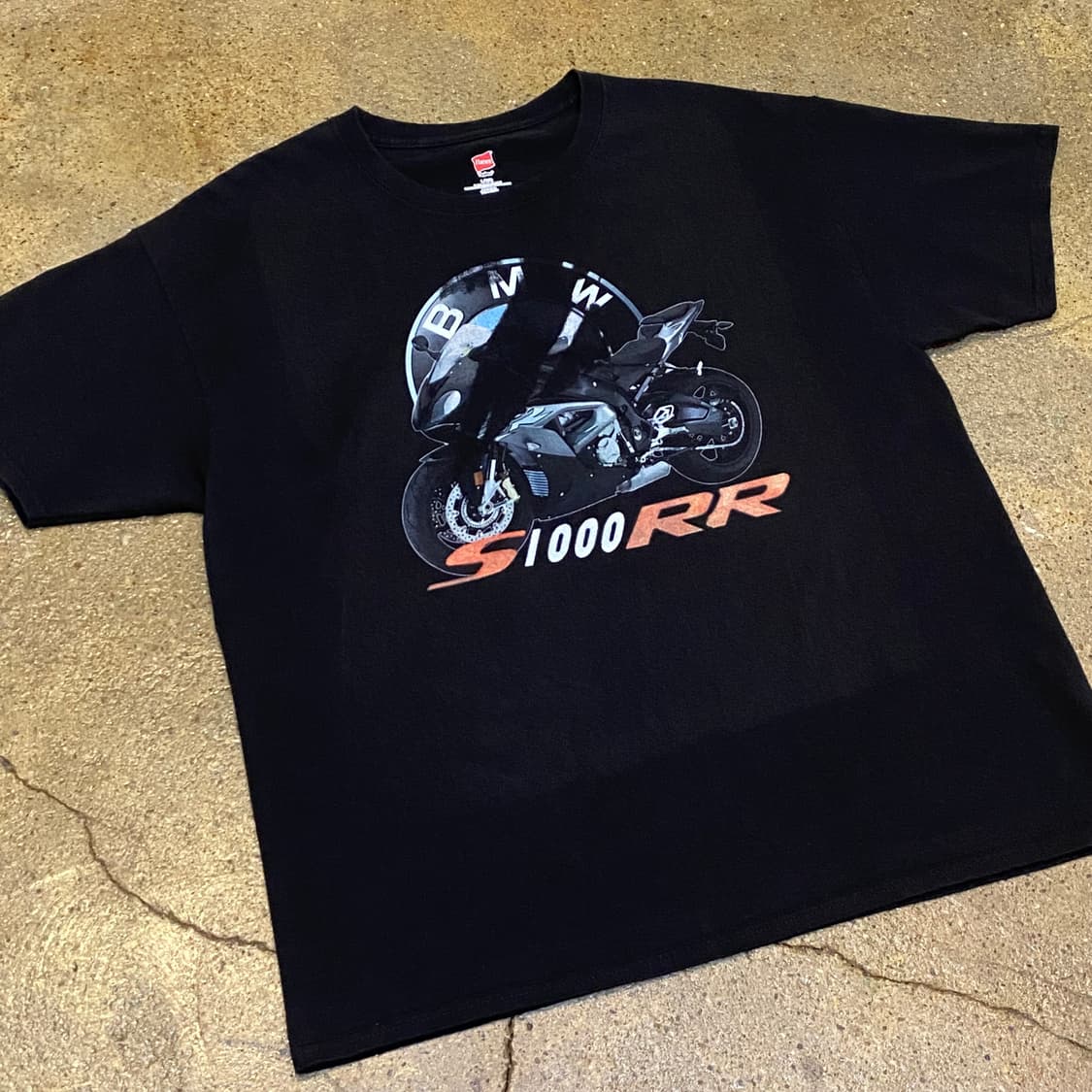 미국 빈티지 헤인즈 BMW S1000RR 반팔티 상품이미지2
