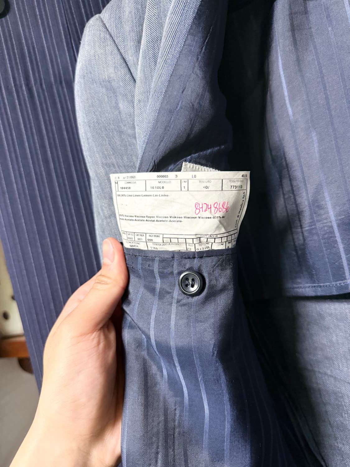 조르지오 아르마니 꼴레지오니 린넨 자켓 상품이미지7