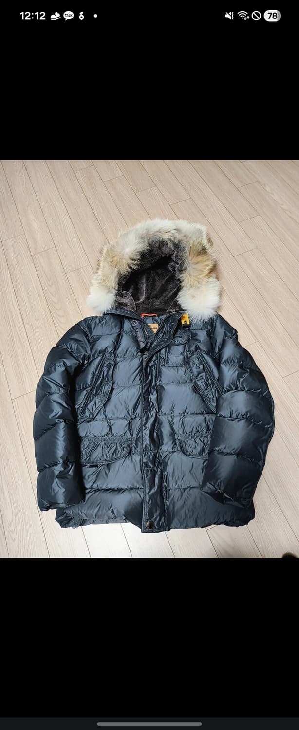 새상품 파라점퍼스 코요테퍼 다운 패딩 점퍼 S 상품이미지1