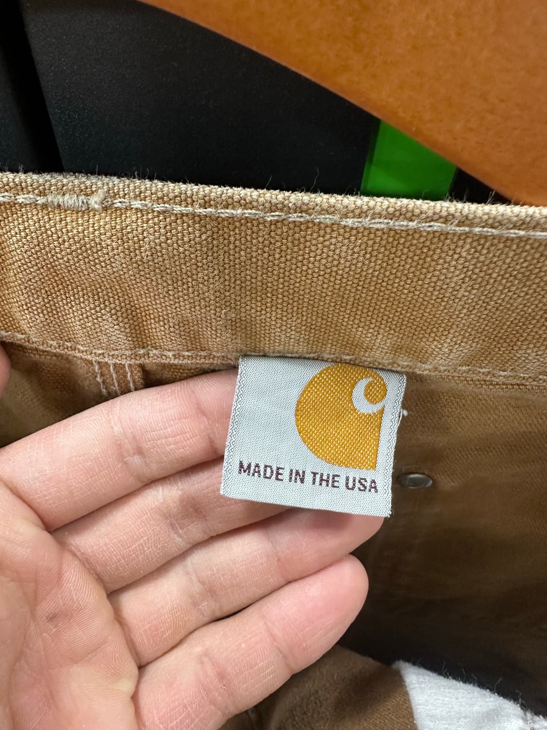 90s 칼하트 더블니 made in usa 상품이미지4