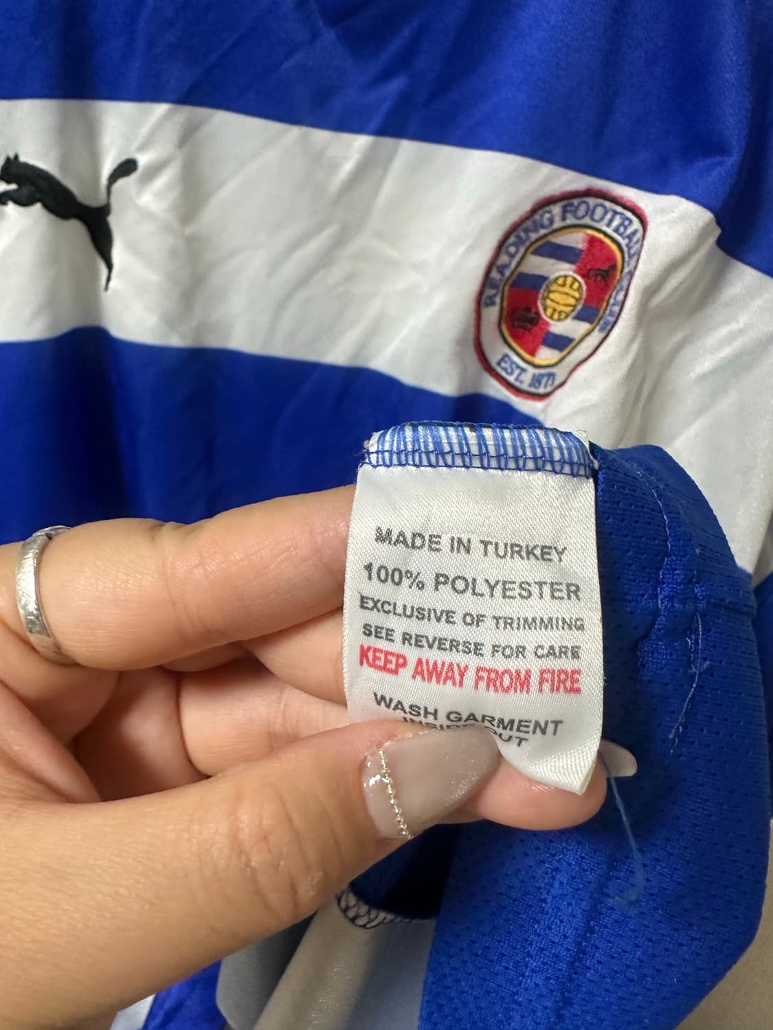 01s 잉글랜드 Reading Football Club 축구 유니폼 상품이미지6