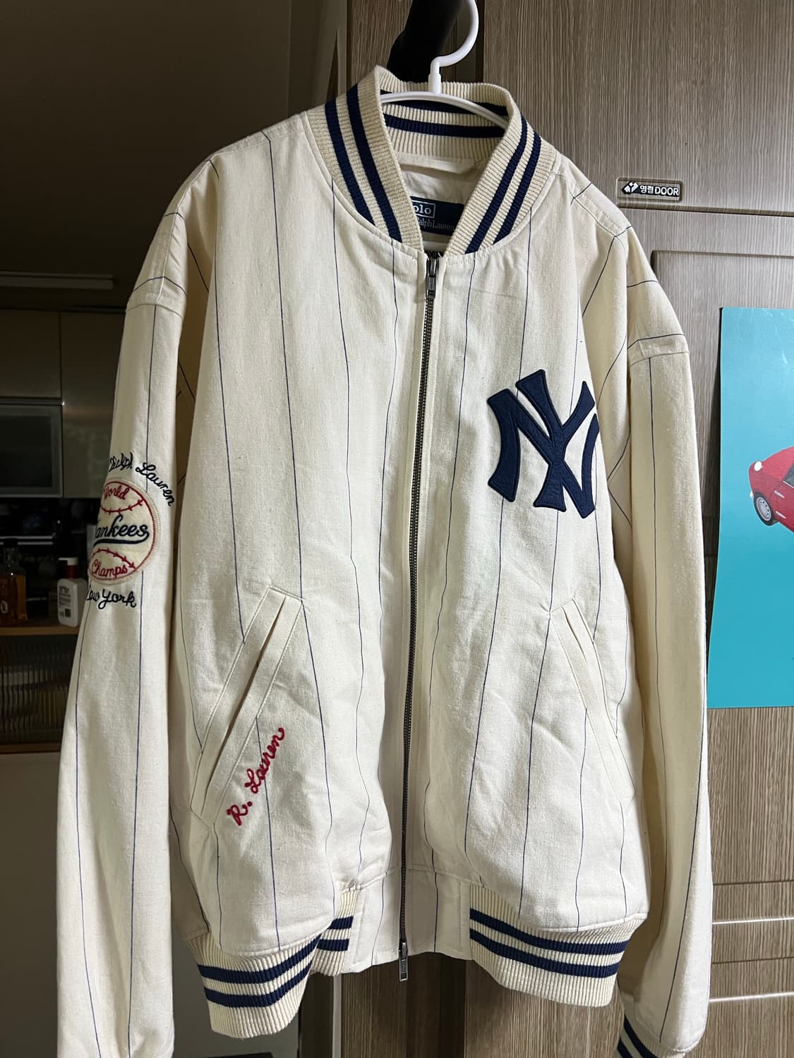 폴로 랄프로렌 양키즈 콜라보이 청자켓 상품이미지3