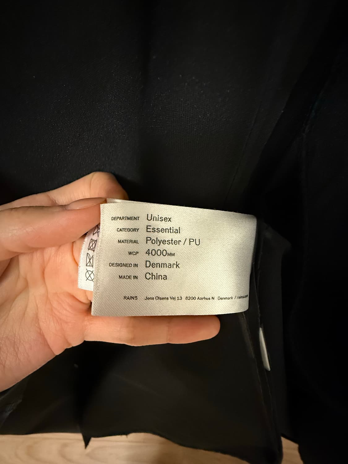 레인스 RAINS 롱 자켓 우비 상품이미지5