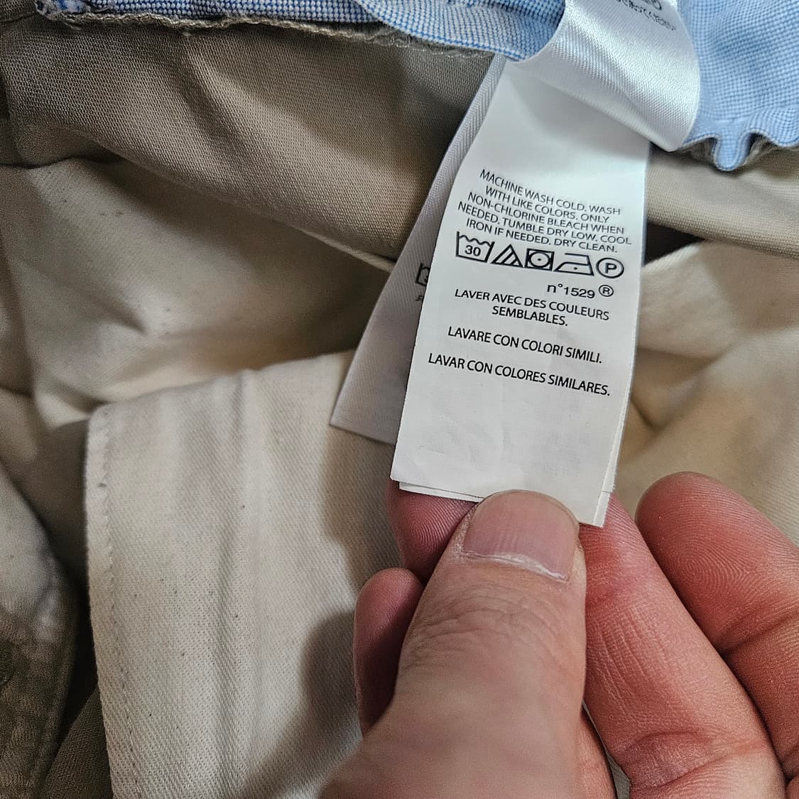 폴로랄프로렌 스트레이트 워시 스트레치 치노팬츠 상품이미지8