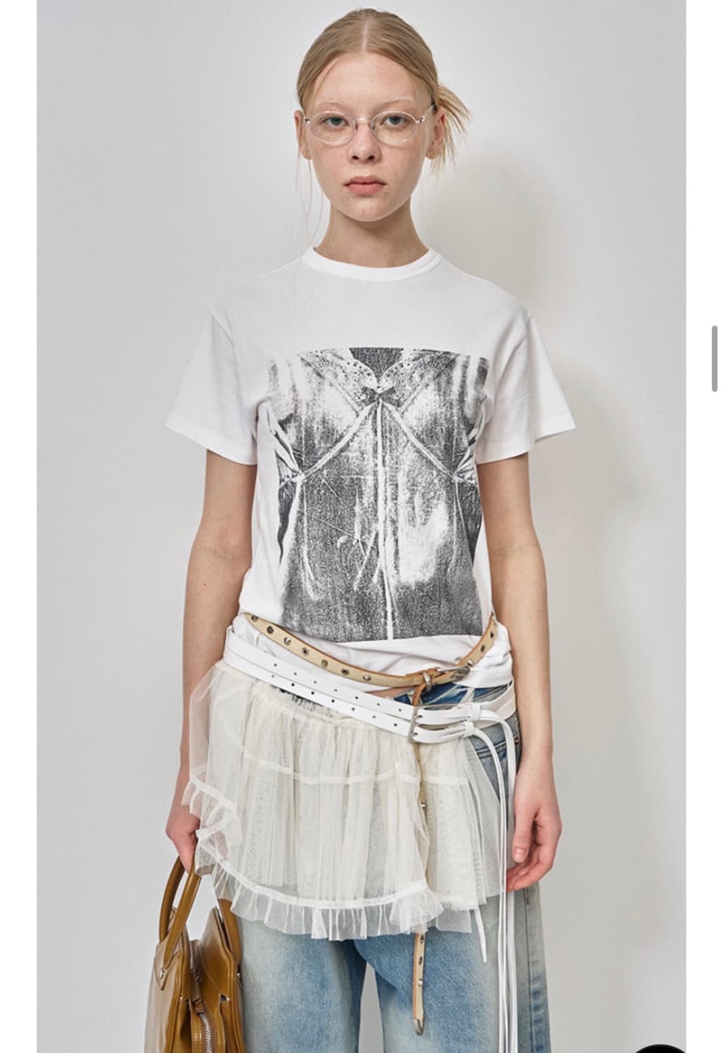 lcdc 프린팅 그레이 반팔 상품이미지4