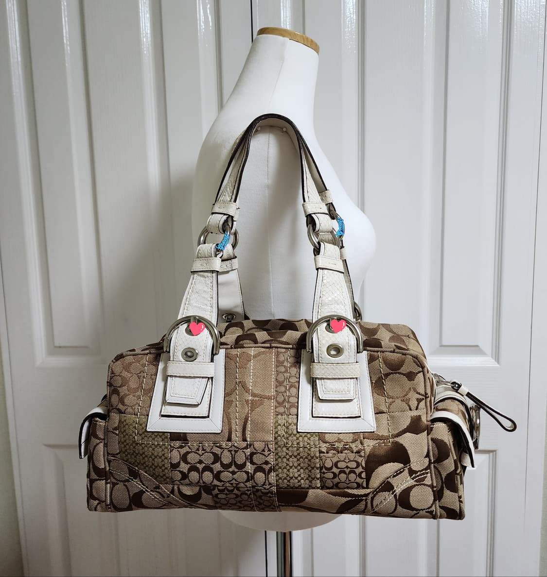 상태굿) 코치 보스톤 숄더백 상품이미지4