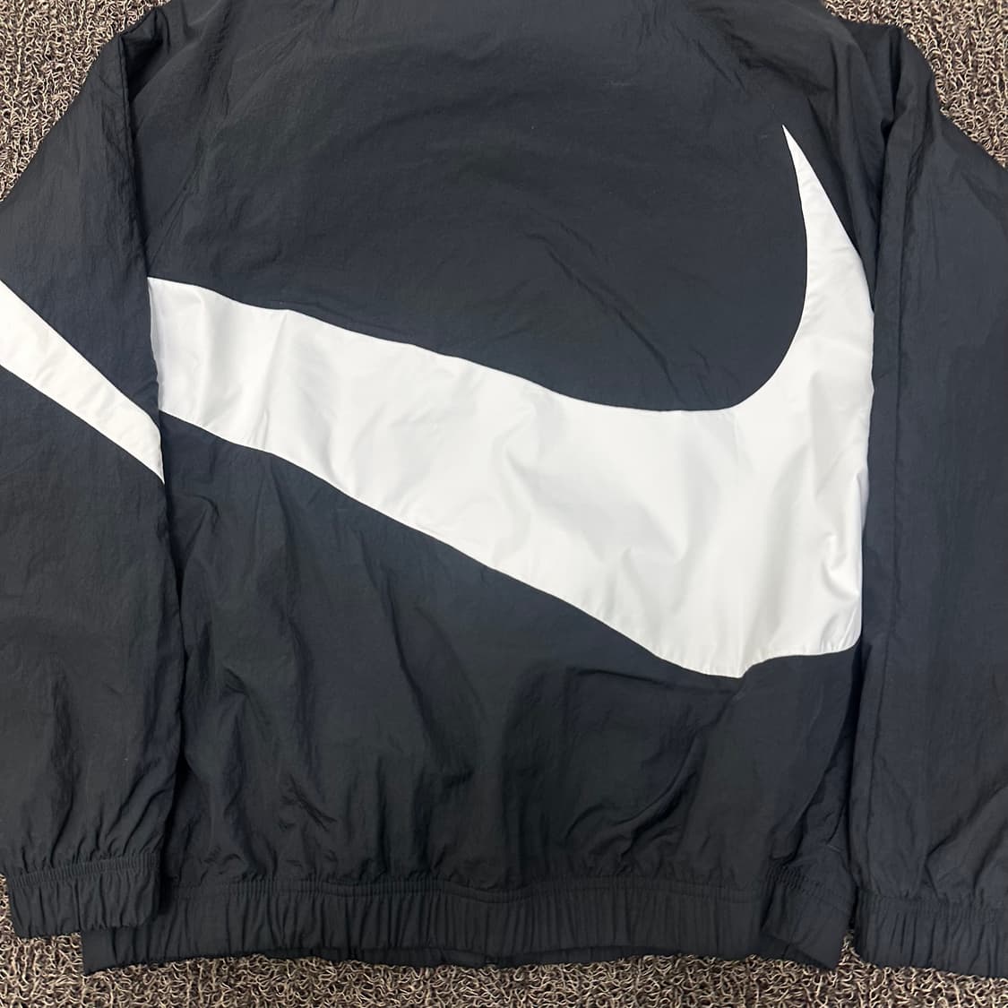 NIKE 나이키 빅스우시 오븐 바람막이 자켓 블랙 M 상품이미지7