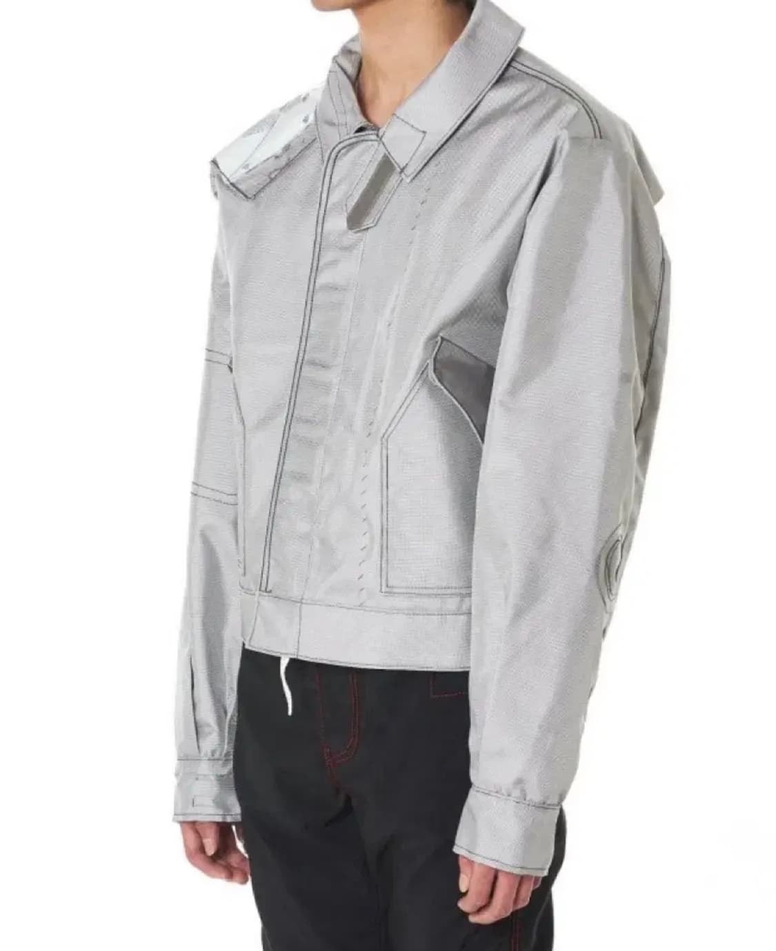 강혁 AW18 에어백 실버 봄버 상품이미지1