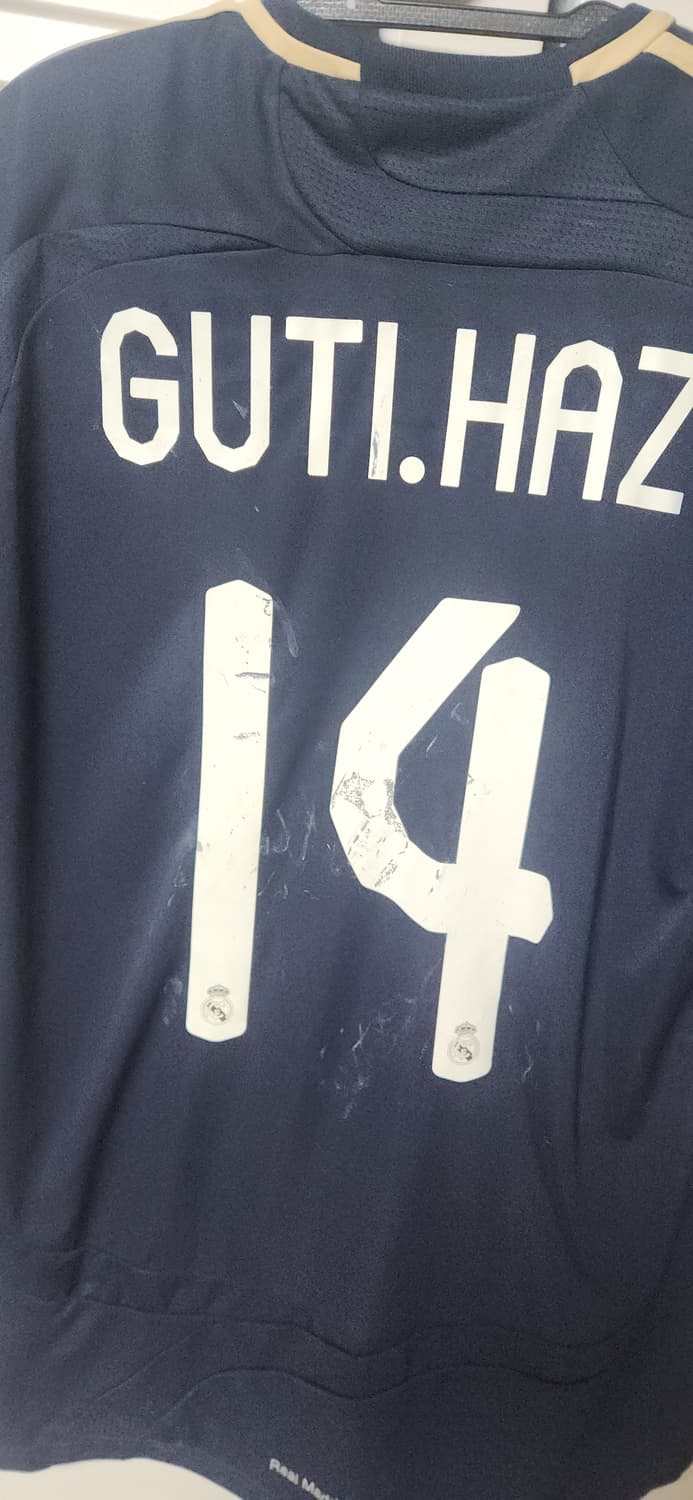 07-08 나이키 새상품 레알 마드리드 어웨이 No.14 GUTI.HAZ 상품이미지4