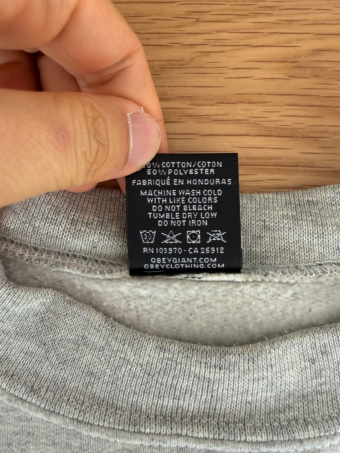 오베이(OBEY) 박스로고 맨투맨 상품이미지8