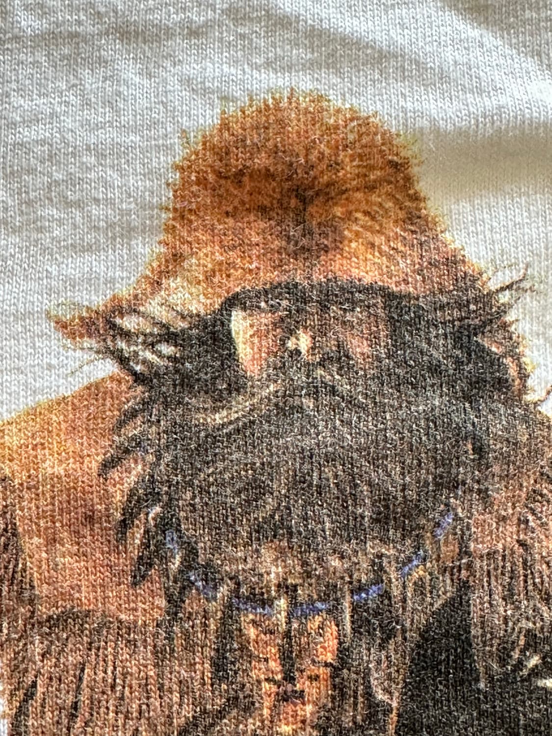 90s "Mountain Man" 웨스턴 아트워크 빈티지 티셔츠 상품이미지4