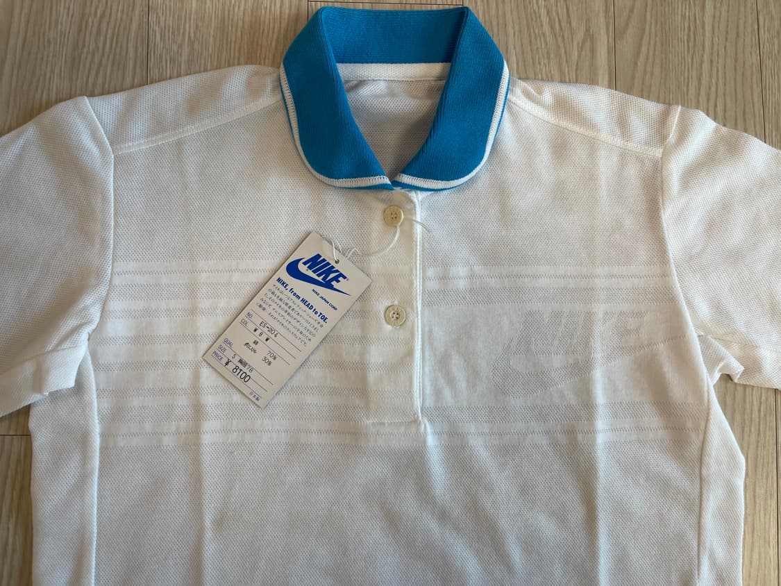 나이키 80s 올드 폴로 피케 우먼스 티셔츠 NIKE OLD 1984 8 상품이미지2