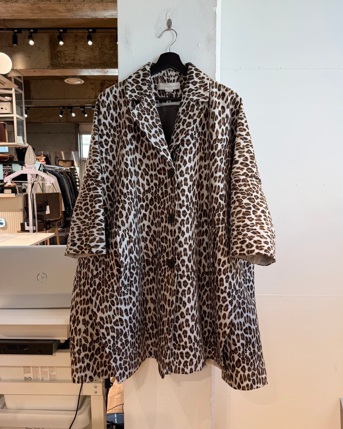 스텔라 매카트니 레오파드 나일론 혼방 코트  상품이미지2