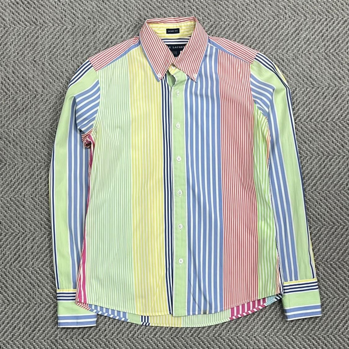 랄프로렌 스키니핏 스트라이프 셔츠 v0946 상품이미지1