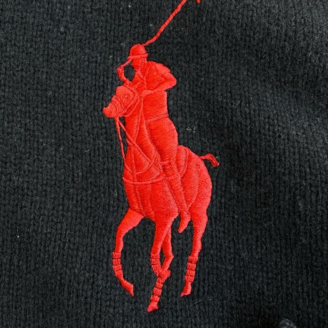 Polo  폴로 랄프로렌 신형 램스울 2-way 니트집 상품이미지4