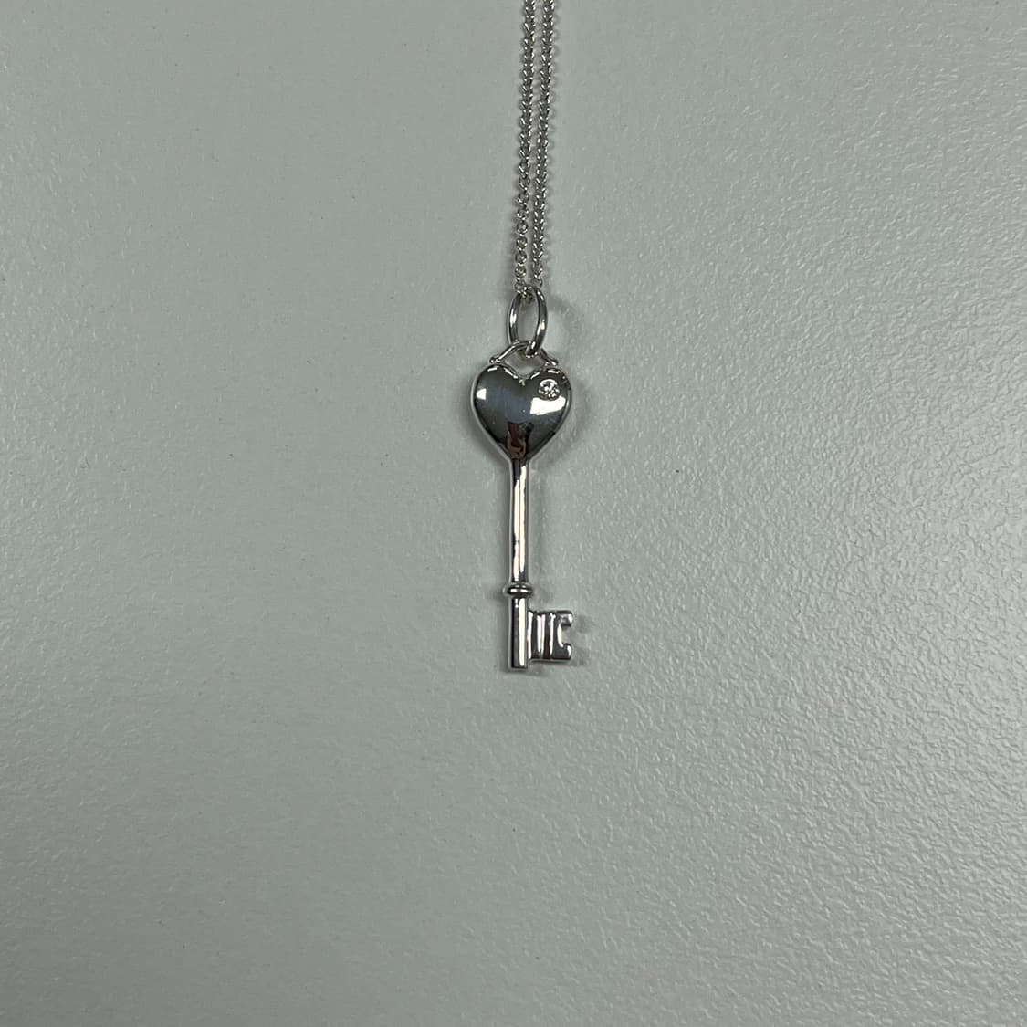 티파니앤코 다이아 하트 태그키 목걸이 상품이미지4